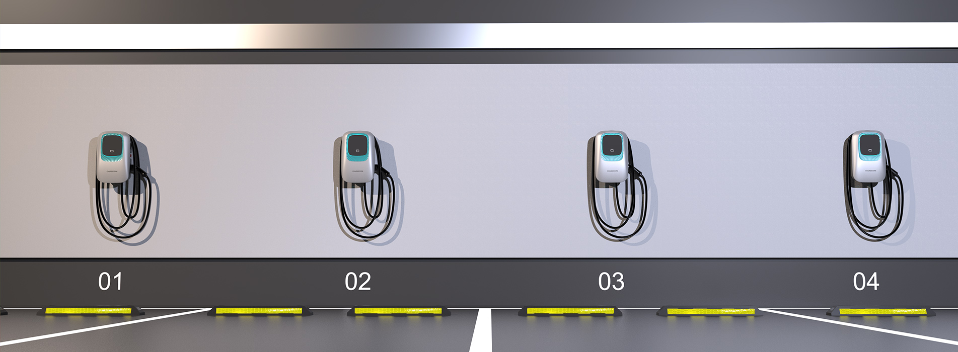 NKR-AC003+單輸出壁掛式電動車載充電器